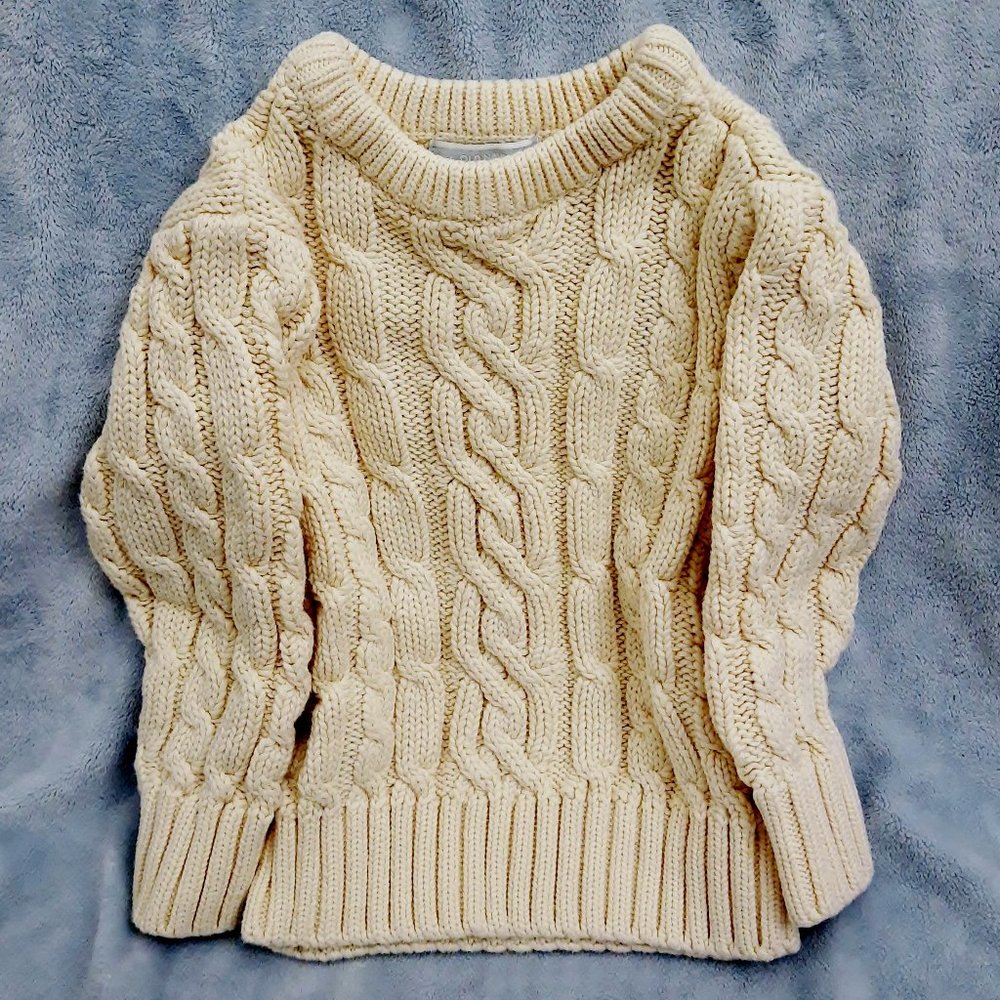 Old Navy Cable Knit Fisherman Sweater 2T